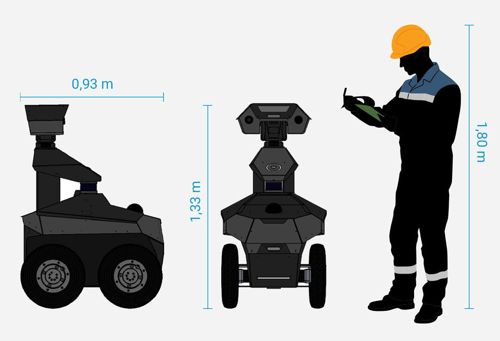 Schema du robot GR100