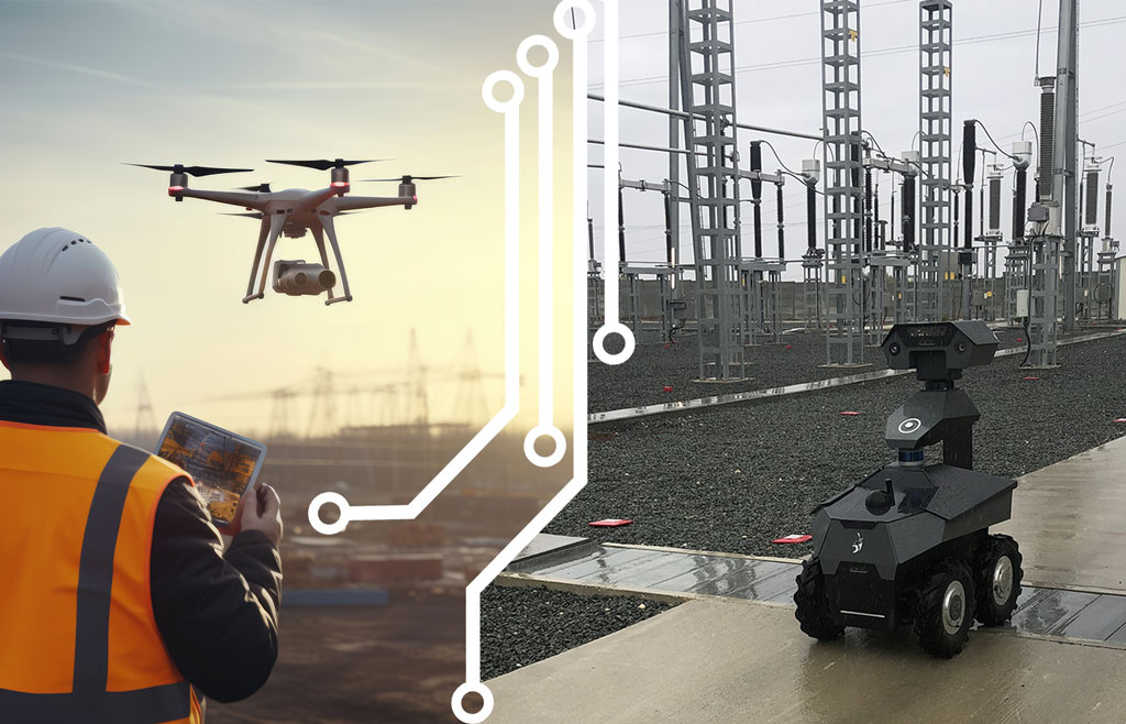 Robot autonome de sécurité et drone de surveillance : duo gagnant