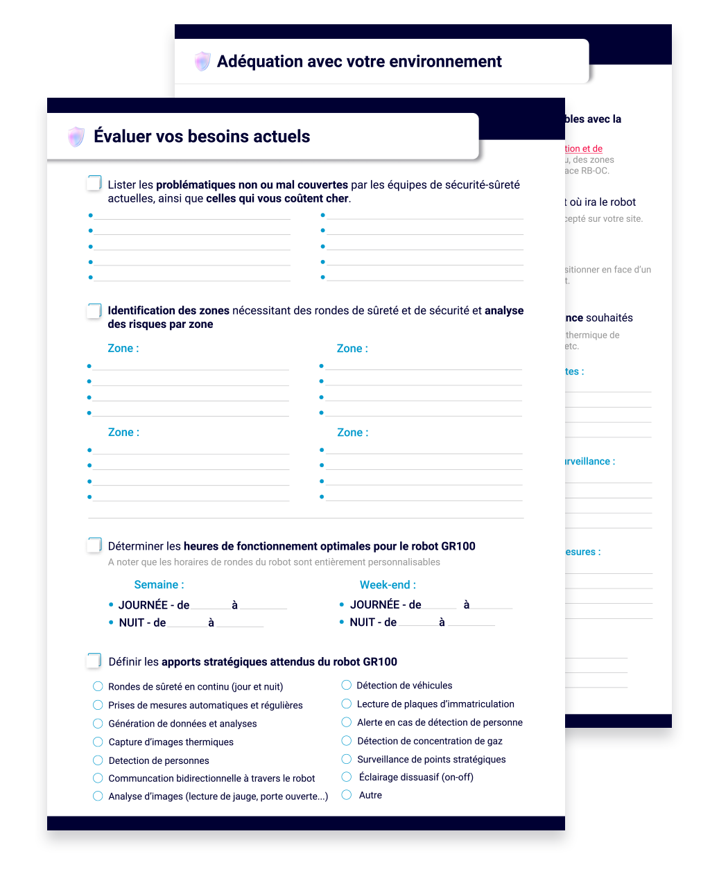 Checklist 5 prérequis pour intégrer le robot GR100