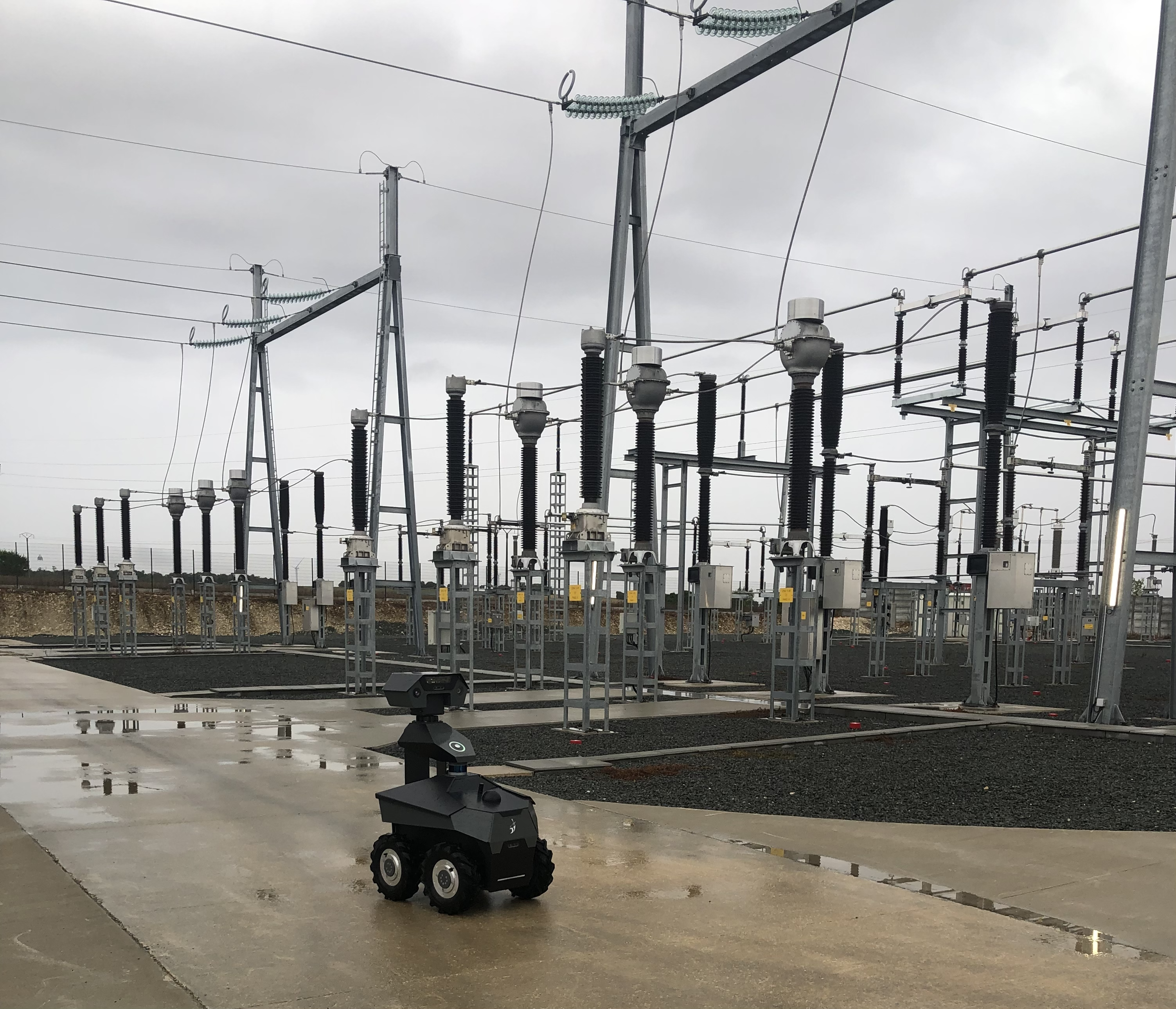 Robot et installations électriques