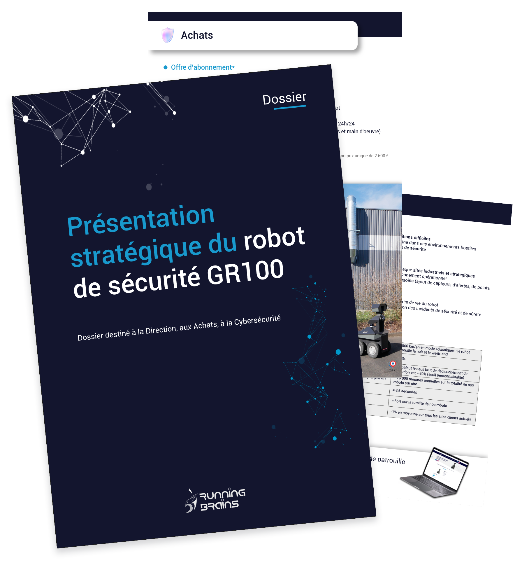 Dossier - Présentation stratégique du robot de sécurité GR100