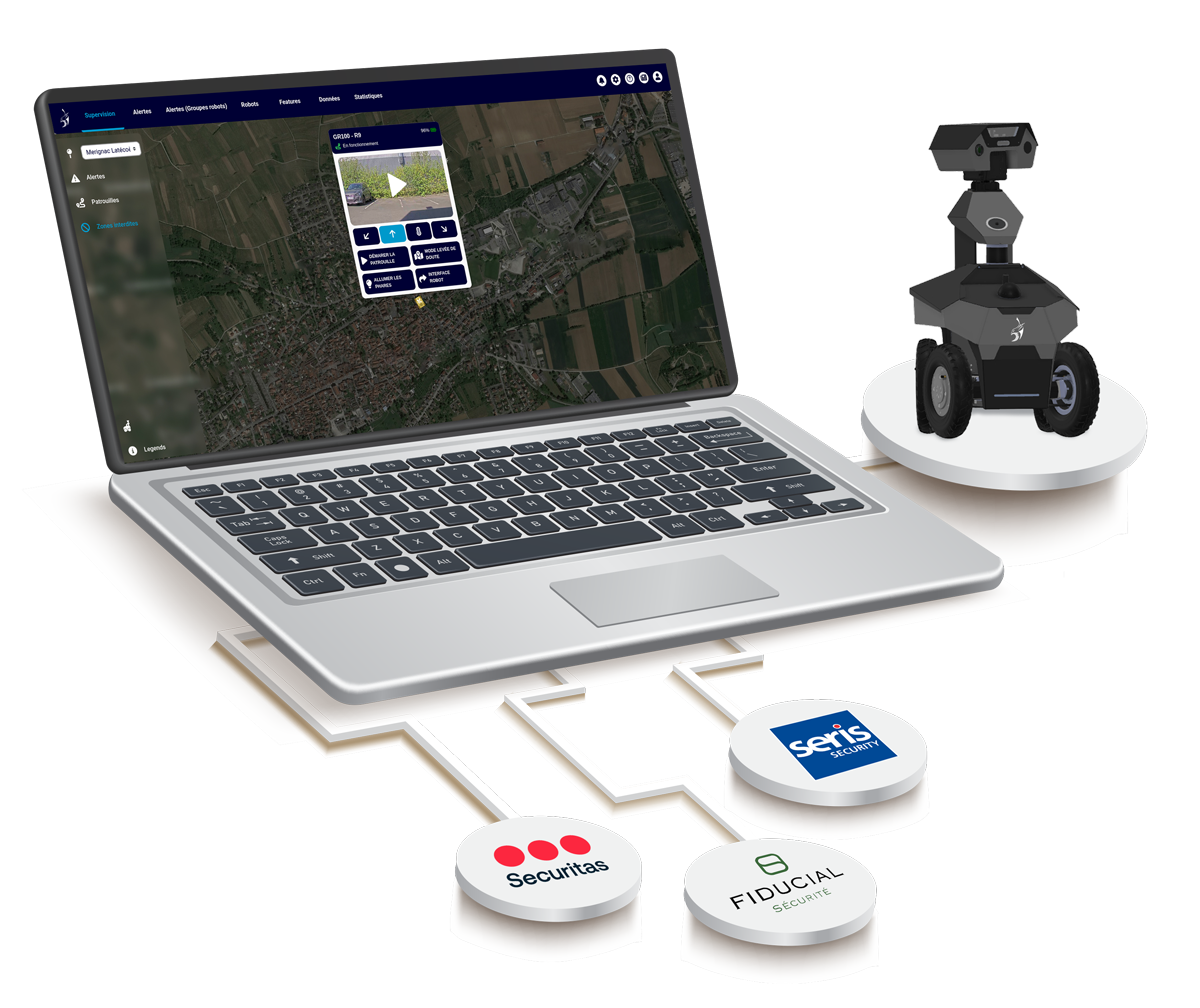 Connecteur télésurveillance Running Brains Robotics