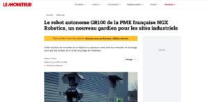Jérôme Laplace, CEO de Running Brains Robotics, interviewé par le magazine Le Moniteur des travaux publics et du bâtiment