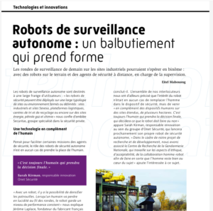 Magazine Face au Risque